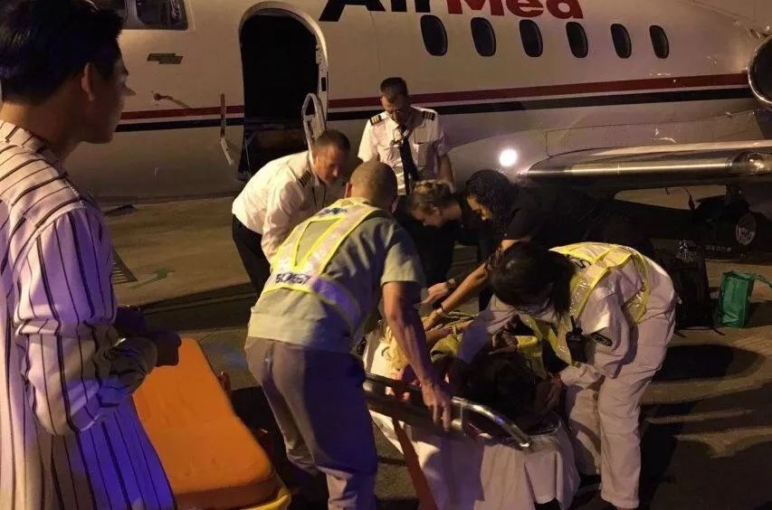 到韩城市机场急救接送